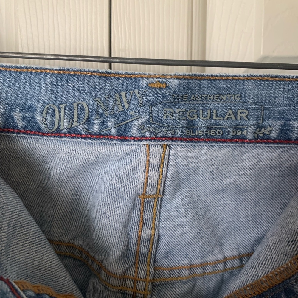 Old Navy Jeans Men’s Worn 42 x 32 - Picture 2 of 4